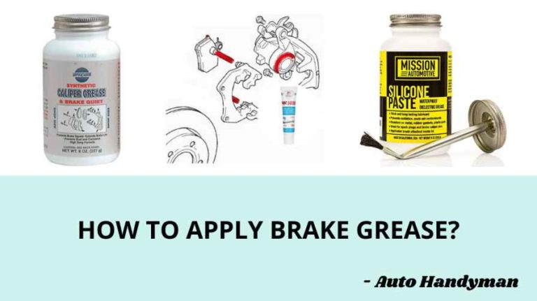 How to Apply Brake Grease